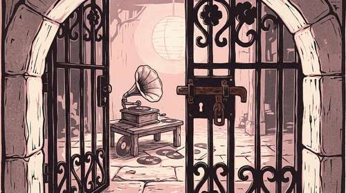 A Heavy Iron Gate