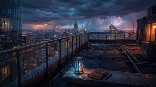 Cover image for Between Glass and Sky