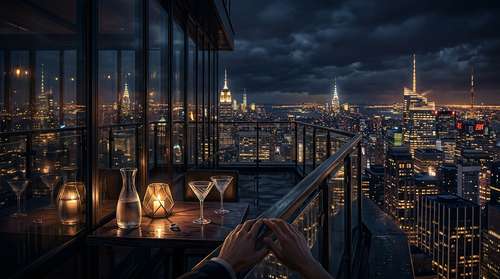 Cover image for Glass and Manhattan Heat