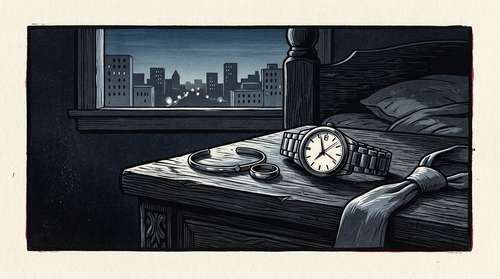 I Saw the Way You Watched the Clock.