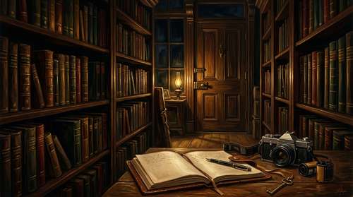 Cover image for Midnight at the Gilded Spine