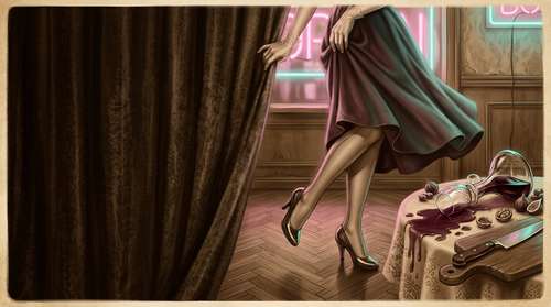 Pull the Heavy Curtains