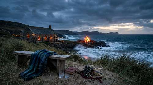 Cover image for Salted Vows and Quiet Fire