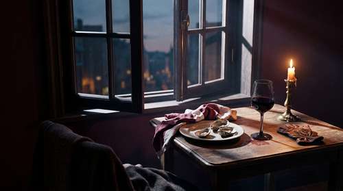 She Ordered the Oysters After Midnight