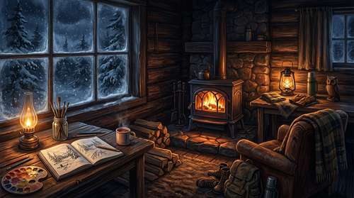 Cover image for Stormbound at Cedar Hollow